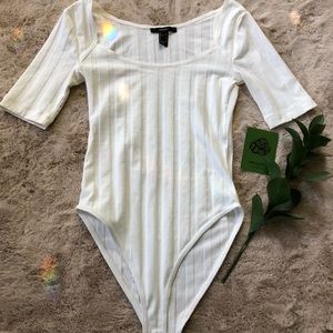 Forever 21 White Bodysuit 🌿